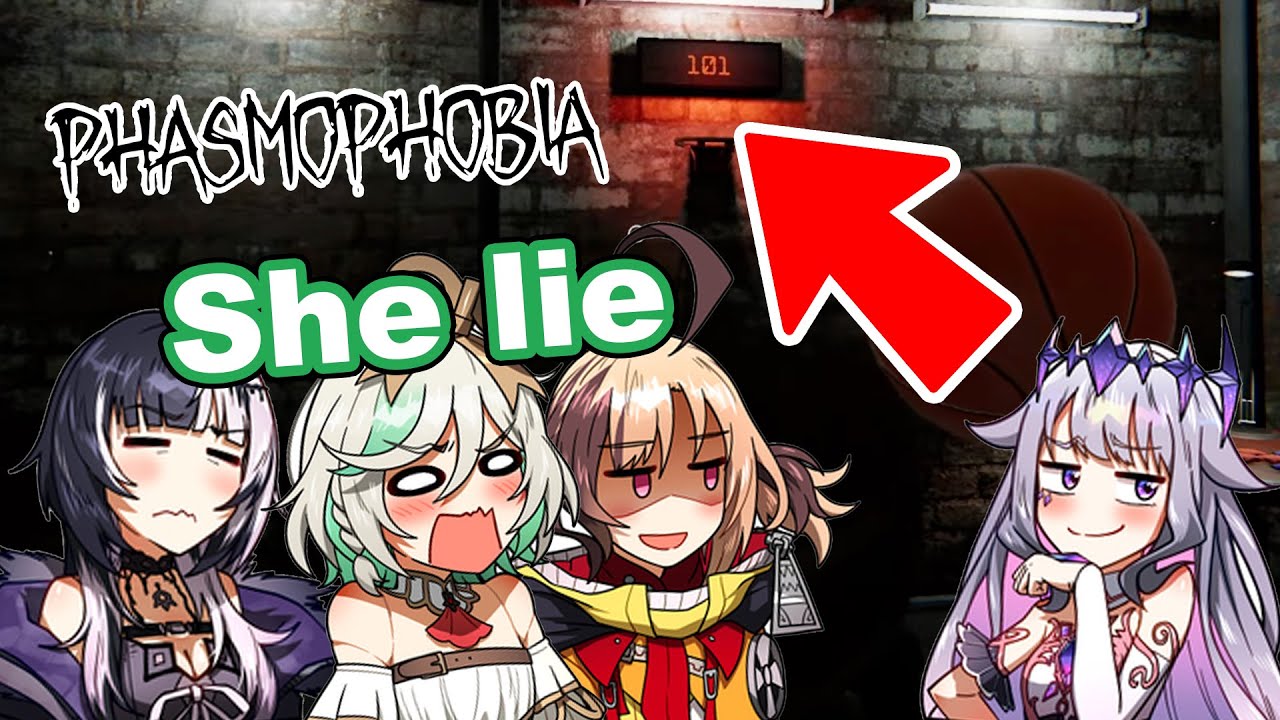 Chaos dominance than Phasmophobia, Biboo Gigi Cecilia Shiori |  『Hololive』