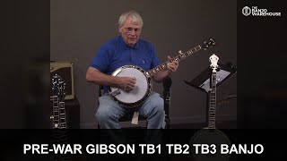 Pre-War Gibson TB1 TB2 TB3 Banjo Comparison | 5-String Conversion Expert Review