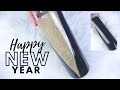Sleek V Split Glitter New Year&#39;s Beginner Friendly Tumbler Tutorial