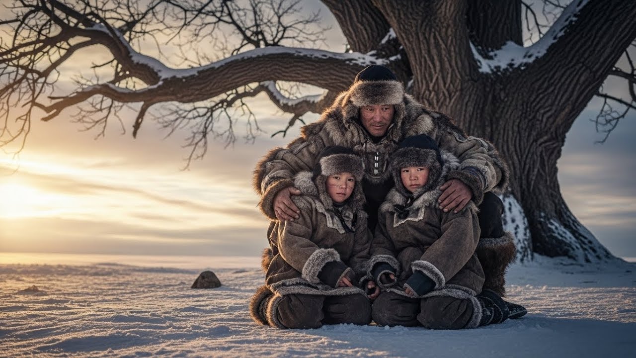A Struggling Widower Found Twin Girls Chained to a Tree—His Choice Moved the Entire Town