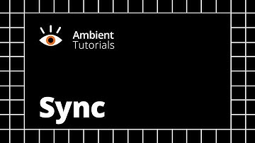Synchronization Tutorial