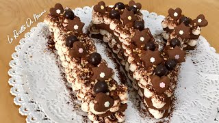 CREAM TART AL TIRAMISÙ Morbida - LA TORTA PIÙ FAMOSA DEL WEB - TRENDY NUMBER CAKE RECIPE CHRISTMAS