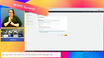 AWS WWPS Summit | AWS On Air ft. Set up alerts to optimize performance and manage risk