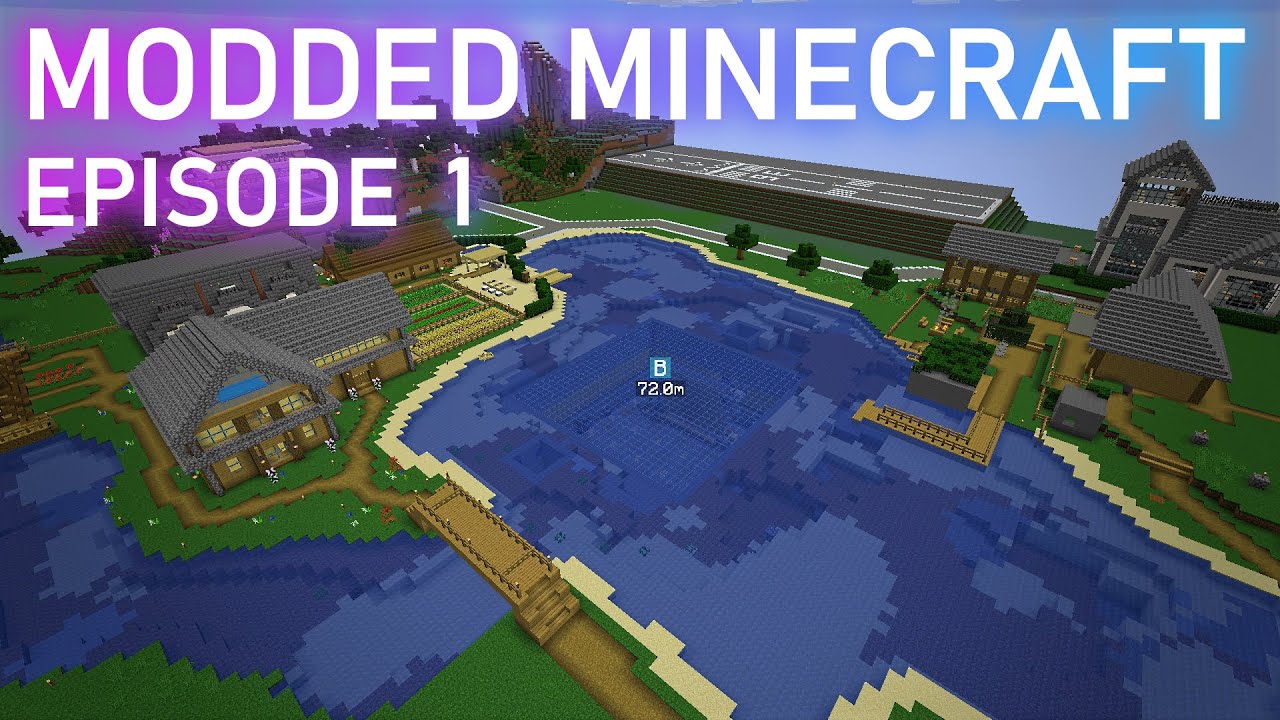 Minecraft Modded Server - Episode 1 - YouTube