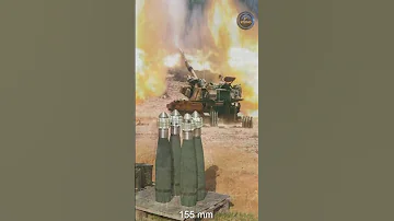 Боеприпасы калибра 155 мм.