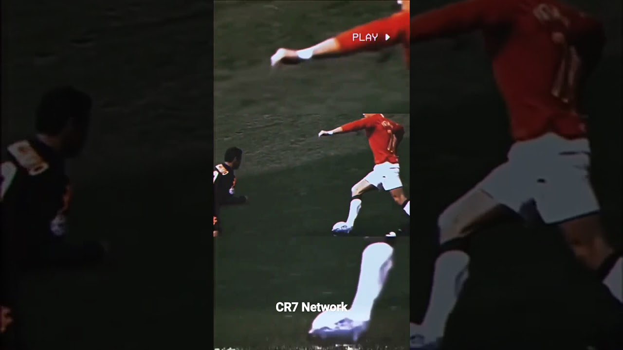 It's Ronaldo skill not luck 😎