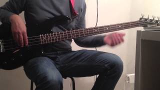 Pharrel Williams - Happy  [bass cover with tab]