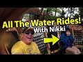 All The Water Rides at Universal Orlando | Plus We Get Trapped On Hagrids Motorbike Adventure