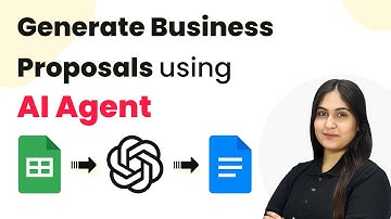 How to Generate Business Proposals using AI Agent