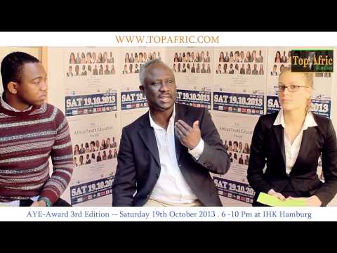 African Youth Education Award AYE AWARD Desmond John Beddy