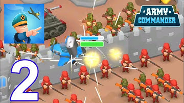 Army Commander 🎖 - Gameplay Walkthrough - Part 2 (Android,ios)