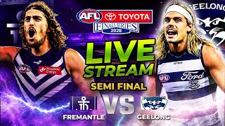 SEMI FINAL | FREMANTLE v GEELONG| 2026 AFL WATCH PARTY