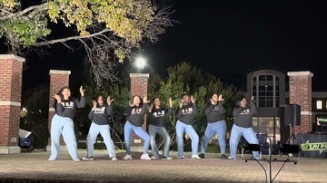 NPHC Stroll Off - AKA - Mu Xi Chapter Winthrop University 