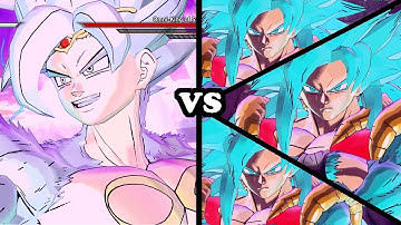 STRONGEST CaC "Divine Buuzer (Super Saiyan Demon Shin)" VS 3 OMNI-KING OF SAIYANS! DB XV 2 Mods