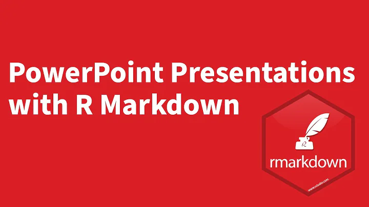 Nathan Stephens | Make PowerPoint Presentations with R Markdown | RStudio (2018)