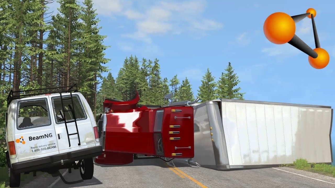 BeamNG.drive - Random Vehicle Crashes Compilation #3