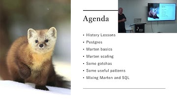 PostgreSQL & Marten — The Swiss Army Knife of Database Development — Damian Maclennan