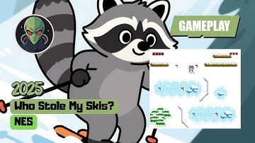 Who Stole My Skis (NES) (2025) BrewOtaku Quick Gameplay