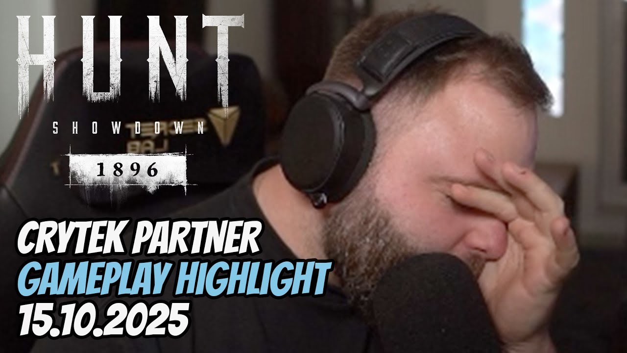 Crytek Partner Gameplay 15.10.2025 | Hunt: Showdown 1896 - YouTube