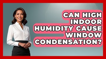 Can High Indoor Humidity Cause Window Condensation? - Explaining Household Mysteries