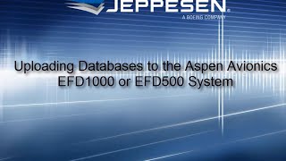 JDM for Windows: Uploading Data to the Aspen EFD1000 or 500 Unit