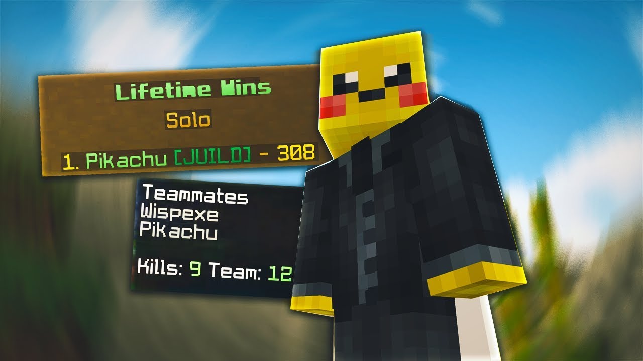 carrying the #1 hypixel uhc player (clutch)