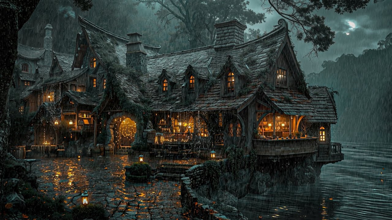 Dark Academia Playlist for Studying Alone in a Rainy Medieval Tavern | Refuge of Melancholic Minds