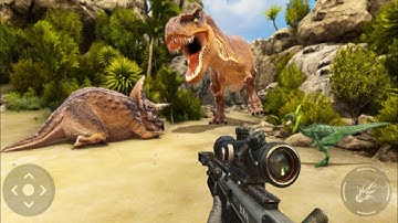 Wild Dinosaur Hunting Gun Game Android Gameplay - Part 1