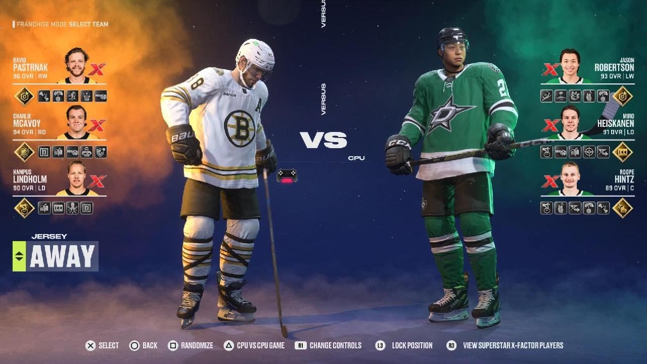 NHL 24_Boston Bruins/ franchise mode / 2025 2026 season YouTube