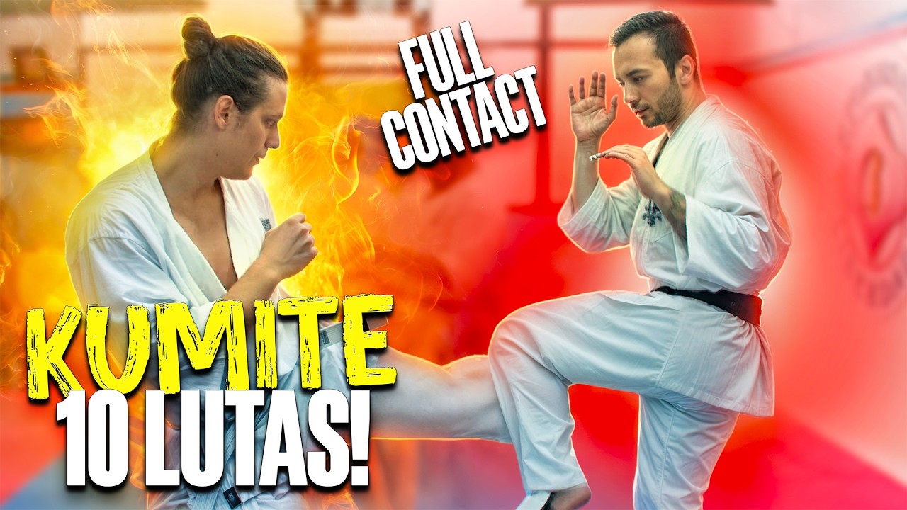 10 rounds contra campeões: Meu 1º KUMITE no KYOKUSHIN! | Dojo do Merloto #058