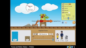 Forces and Motion: Basics - Friction