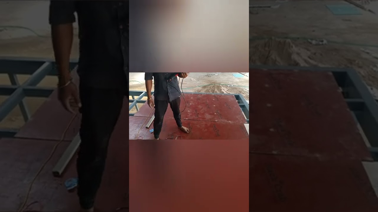 12 mm shuttering ply se 1300 square feet floor ka base tayar kiya