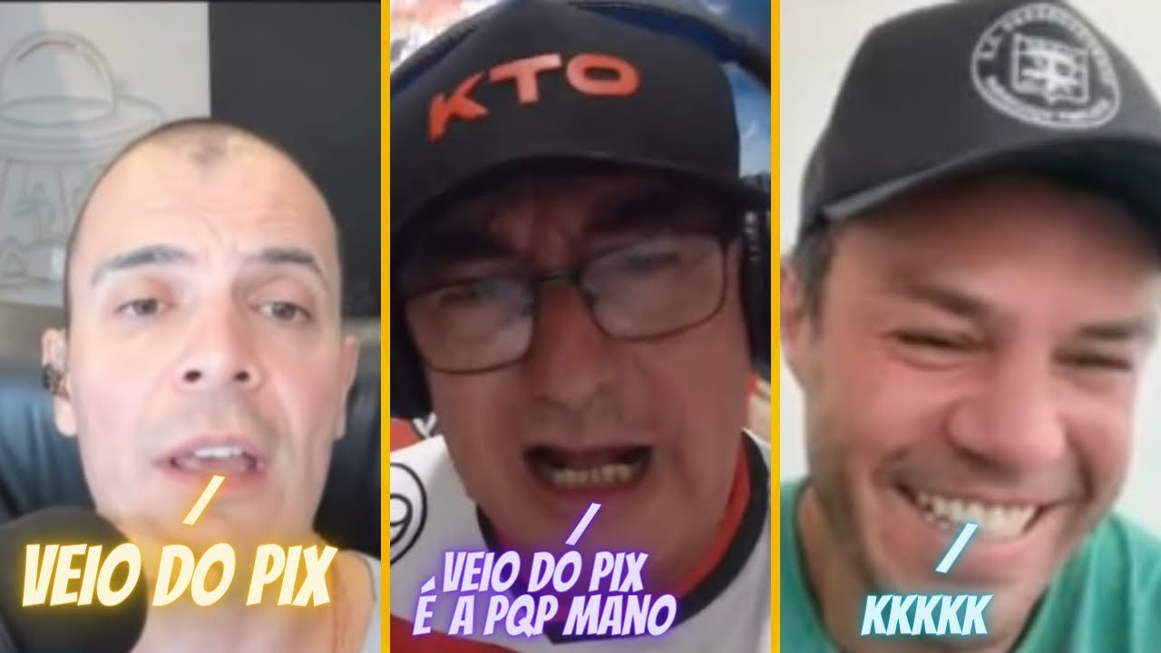 MANO CHAMOU O VÉIO DE VEIO DO PIX, O VÉIO FICOU PISTOLA KKKK