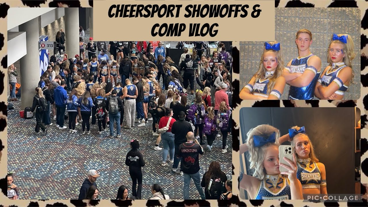 CHEERSPORT W/ CA CHEETAHS|| CHEETAH VLOGS