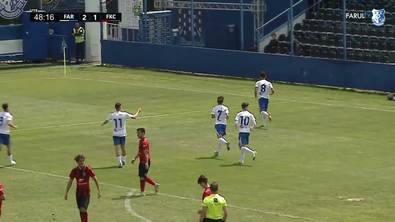 Liga Elitelor U19, Semifinala retur, 2021/2022: Farul U19 - Csikszereda U19 2-1 (15 mai 2022)