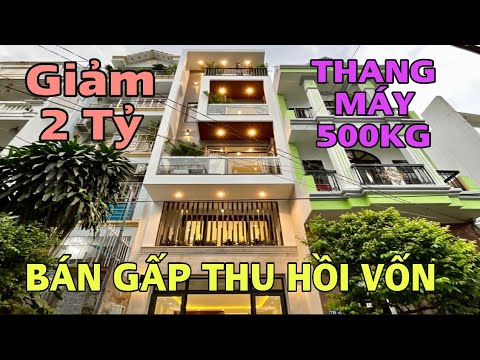 Video Bán Nhà Giảm giá có thang máy, Đường thống nhất p10... - youtube