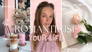 how to ROMANTICISE YOUR LIFE *realistically* mindset shifts + 10 tips 🌷 screenshot 5