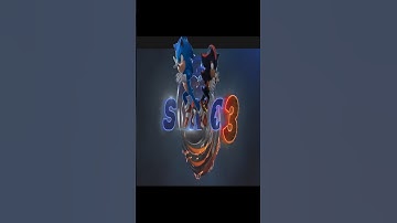 Sonic The Hedgehog 3 Logo Sonic Adventure 2 Pose