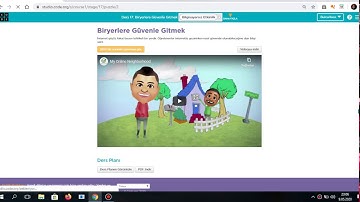 code.org Ders 17 Bir Yerlere Güvenle Gitmek Ders:18 Sanatçı:Döngüler