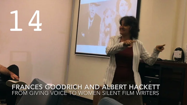 Frances Goodrich and Albert Hackett from Giving Vo...