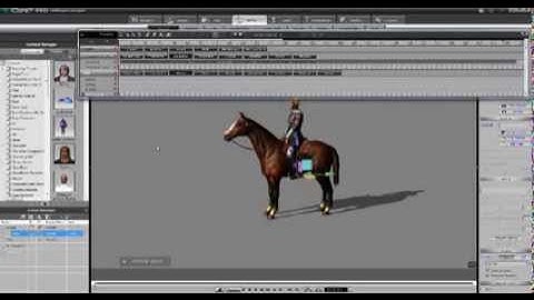 iClone Tutorial   how to Character Link to Horse