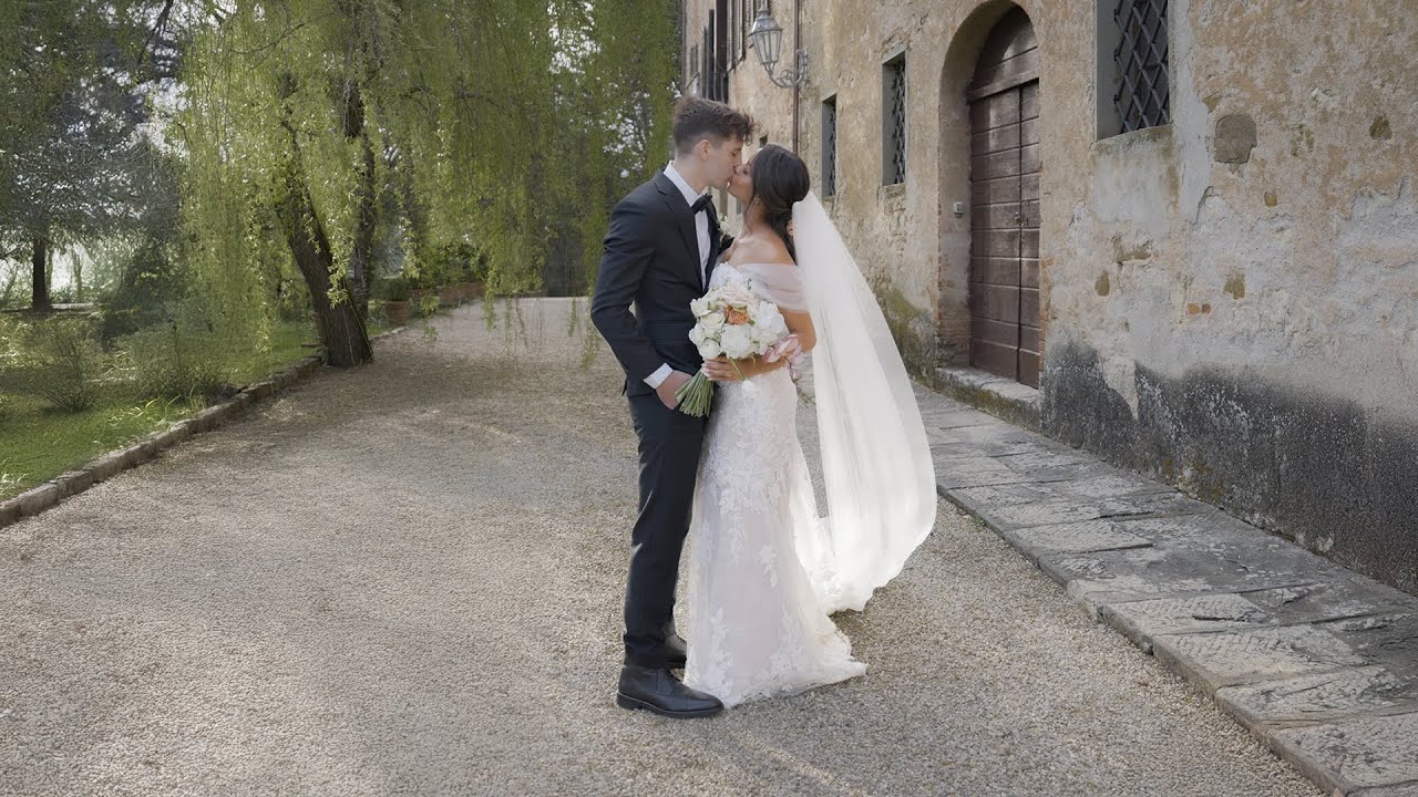 Intimate Wedding in Tuscany | Romantic Villa Cini Wedding Film | Destination Wedding Italy