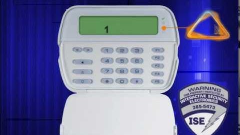 Interactive Security Keypad Trouble Condition