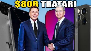Elon Musk Y Apple MOSTRARON Un Teléfono Tesla Conjunto!