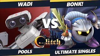 Glitch Konami Code - WaDi (ROB) Vs. Bonk! (Meta Knight) Smash Ultimate Tournament