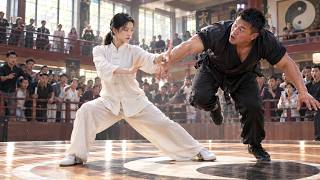 They Mock the Frail Girl on the Tai Chi Ring, but No One Can Beat Her!