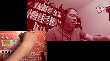 Korg ESX Advanced: Breakcore/Glitch Technique w/ Stretch Parts .. SnowMetal psy sub bass dubstep