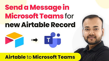 How to Send a Message in Microsoft Teams for new Airtable Record