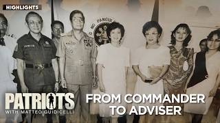 Major General Magno served as Corazon Aquino’s military adviser | Patriots Major General Magno served as Corazon Aquino’s military adviser | Patriots