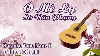 Video thumbnail of "Karaoke Ô Mê Ly - Tone Nam | TAS BEAT"